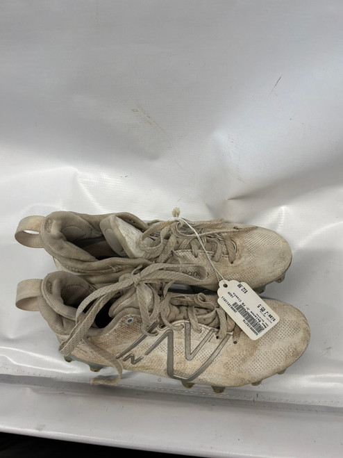 Vist Large View of Product Image Which is Used New Balance Adult FB Cleats White Senior 10.5