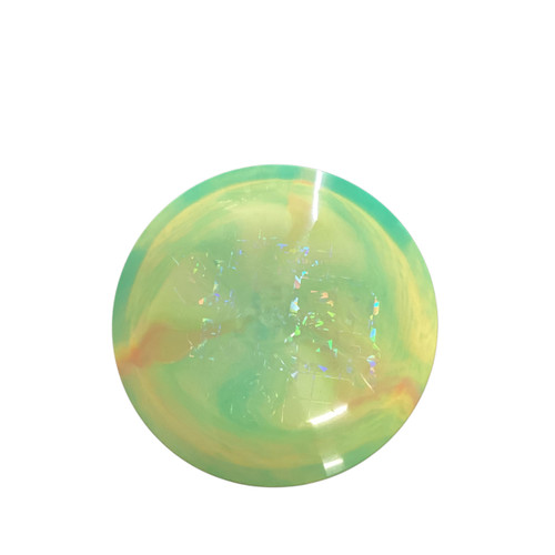 Vist Large View of Product Image Which is Used Discraft UNDERTAKER Disc Golf Driver Neon Green