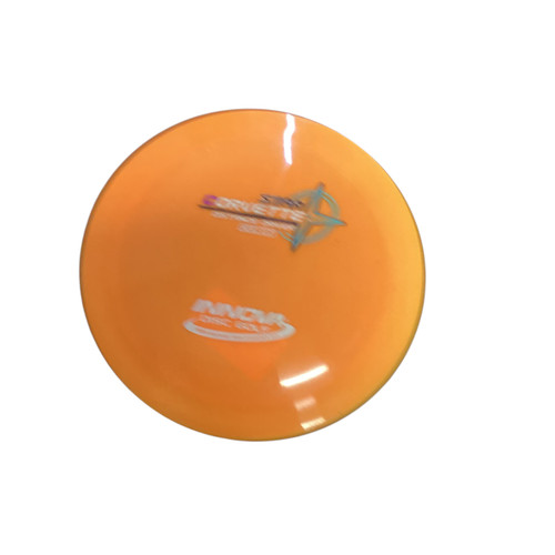 Vist Large View of Product Image Which is Used Innova CORVETTE Disc Golf Driver Orange