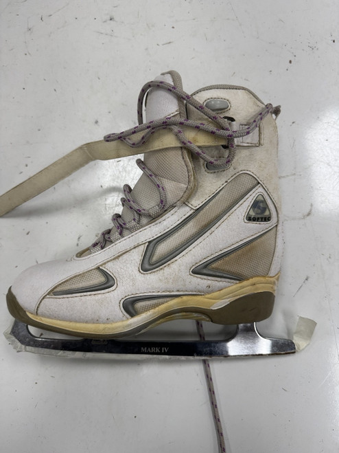 Vist Large View of Product Image Which is Used Jackson SOFTTEC WomensFigure Skate White Senior 8