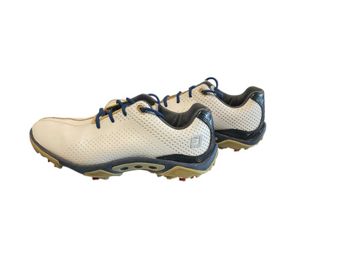 Vist Large View of Product Image Which is Used Foot Joy Jr Golf Shoes White Junior 04