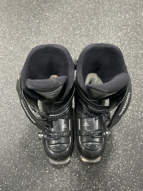 Vist Large View of Product Image Which is Used Rossignol AXIUM COCKPIT Womens DH Ski Boot Black 255 MP - M07.5 - W08.5