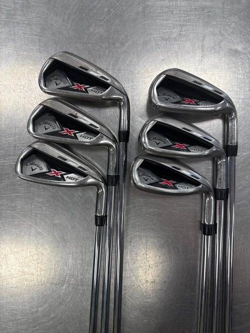 Vist Large View of Product Image Which is Used Callaway X HOT N14 Mens Iron Set RH 6I-GW/AW