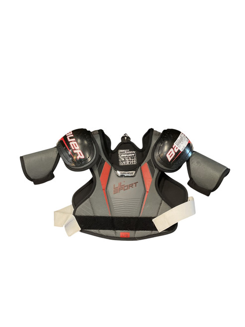 Vist Large View of Product Image Which is Used Bauer LIL SPORT YTH LG SP Youth Shoulder Pads LG