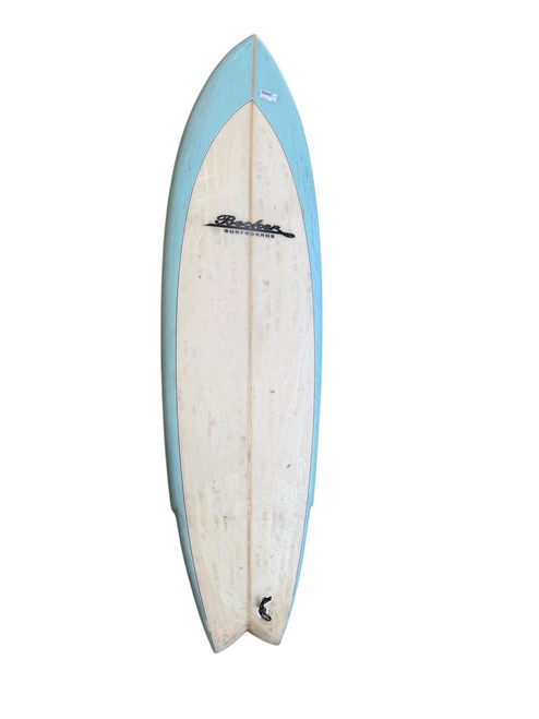 Vist Large View of Product Image Which is Used BECKER Surfboard White 6Ft 2In