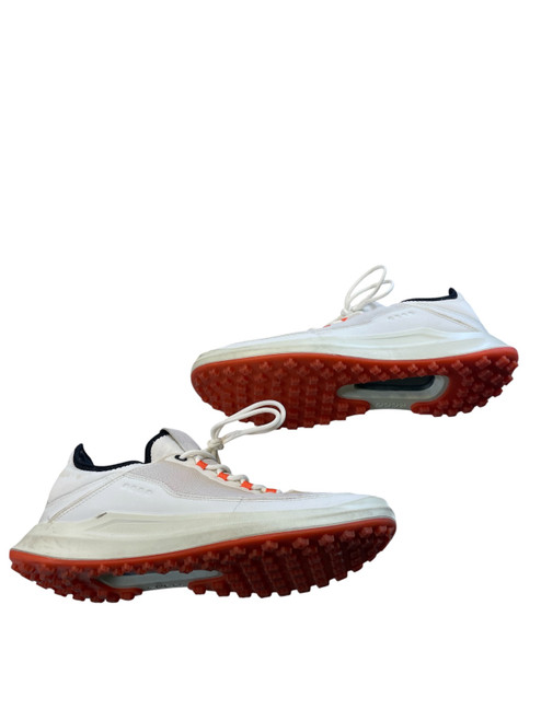 Vist Large View of Product Image Which is Used Ecco Mens Golf Shoes White Senior 8.5