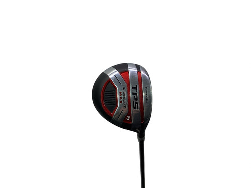 Vist Large View of Product Image Which is Used Powerbilt TPS BLACKOUT MAX 3-WOOD Mens Fairway Wood RH 3 Wood