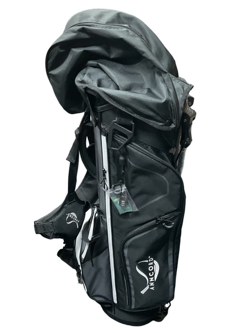 Vist Large View of Product Image Which is Used ANNCOR STANDBAG Mens Stand Bag Black
