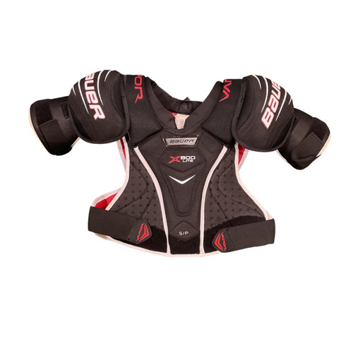 Vist Large View of Product Image Which is Used Bauer VAPOR X 800 LITE Senior Shoulder Pads SM