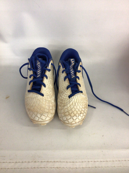 Vist Large View of Product Image Which is Used Under Armour BASEBALL CLEAT BB/SB Cleats Royal Blue Junior 03.5