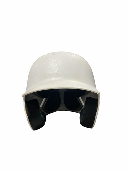 Vist Large View of Product Image Which is Used Easton BB HELMET 7 1/8-7 3/4 Batting Helmet No Mask White One Size