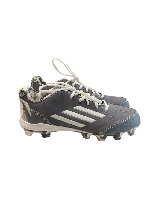 Vist Large View of Product Image Which is Used Adidas WHEELHOUSE 3 SZ 8 BB/SB Cleats Grey Senior 8