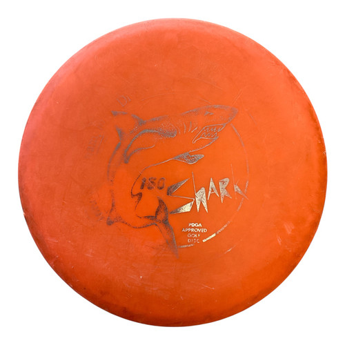 Vist Large View of Product Image Which is Used Innova DX SHARK Disc Golf Mid Range Orange 150g