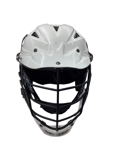 Vist Large View of Product Image Which is Used Cascade CPV-R Lacrosse Helmet White 