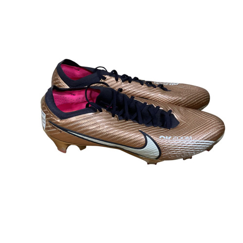 Vist Large View of Product Image Which is Used Nike MERCURIAL AIR ZOOM Soccer Cleats Copper Senior 10.5