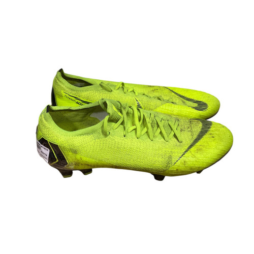Vist Large View of Product Image Which is Used Nike MERCURIAL Soccer Cleats Yellow Senior 10.5