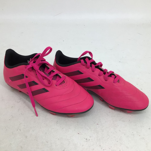 Vist Large View of Product Image Which is Used Adidas GOLETTO JR 4 SOCCER CLEATS Soccer Cleats Pink Junior 04
