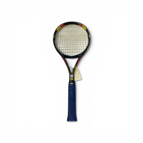 Vist Large View of Product Image Which is Used Wilson PROSTAFF CLASSIC 6.1 Adult Tennis Racquet Black 4 3/8"