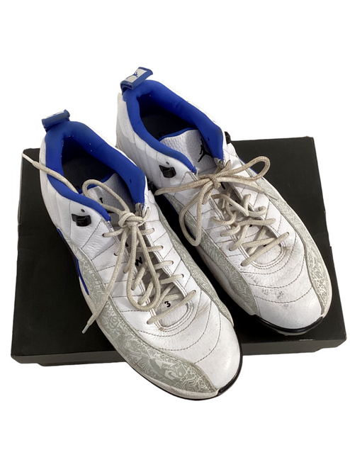 Vist Large View of Product Image Which is Used Jordan Mens Golf Shoes White 