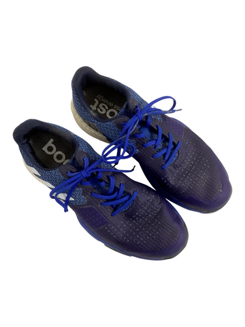 Vist Large View of Product Image Which is Used Adidas Mens Golf Shoes Navy Blue 