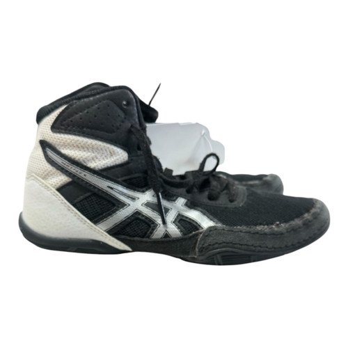 Vist Large View of Product Image Which is Used Asics Wrestling Shoes Black Junior 02