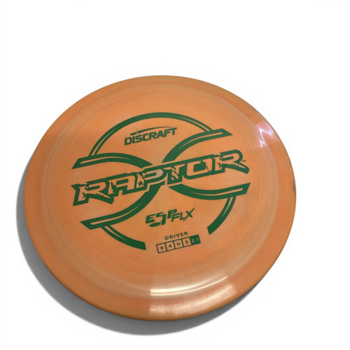 Vist Large View of Product Image Which is Used Discraft RAPTOR Disc Golf Driver Orange