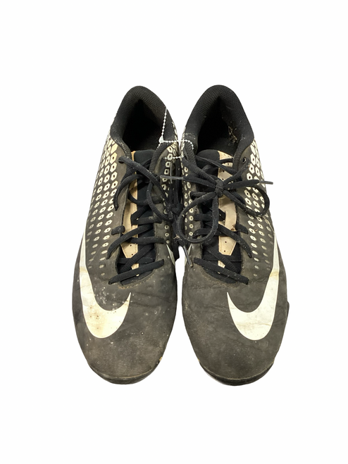 Vist Large View of Product Image Which is Used Nike VAPOR BB/SB Cleats Black Senior 9.5