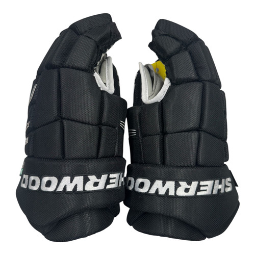 Vist Large View of Product Image Which is Used Sher-wood RE 4 Senior Gloves Black 15"