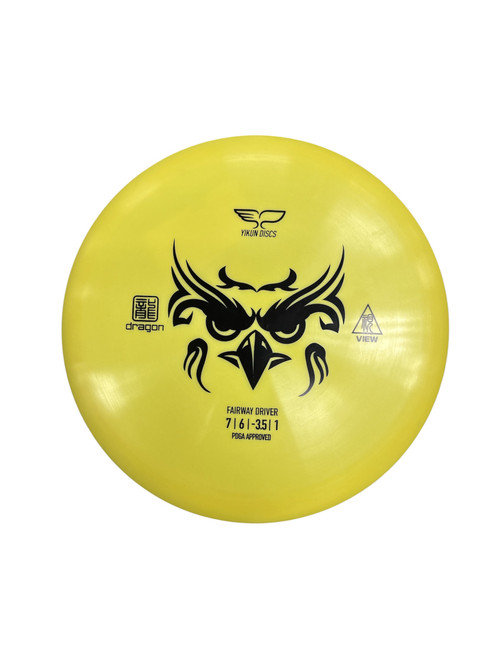 Vist Large View of Product Image Which is Used YIKUN DISCS DRAGON FAIRWAY DRIVER Disc Golf Driver None
