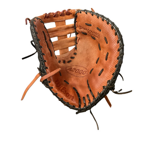 Vist Large View of Product Image Which is Used Wilson A2000 SC1620 BB/SB First Base RH Throw Brown 12 1/2"