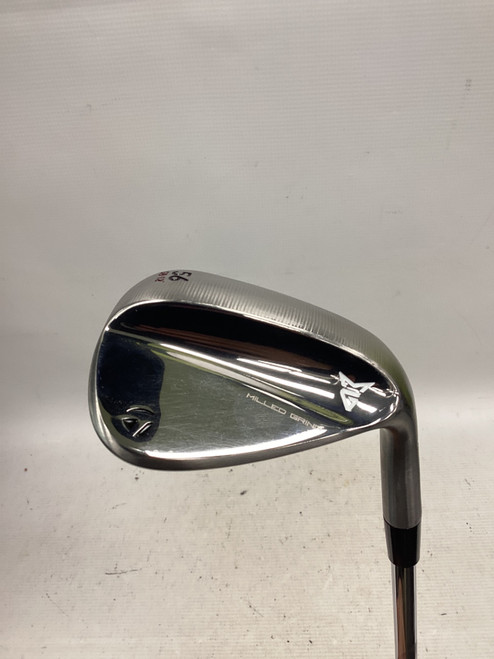 Vist Large View of Product Image Which is Used Taylormade MILLED GRIND Golf Wedge Mens RH 56 Degree