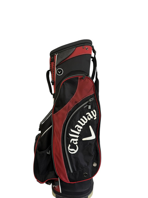 Vist Large View of Product Image Which is Used Callaway CALLAWAY CART BAG Mens Stand Bag Red