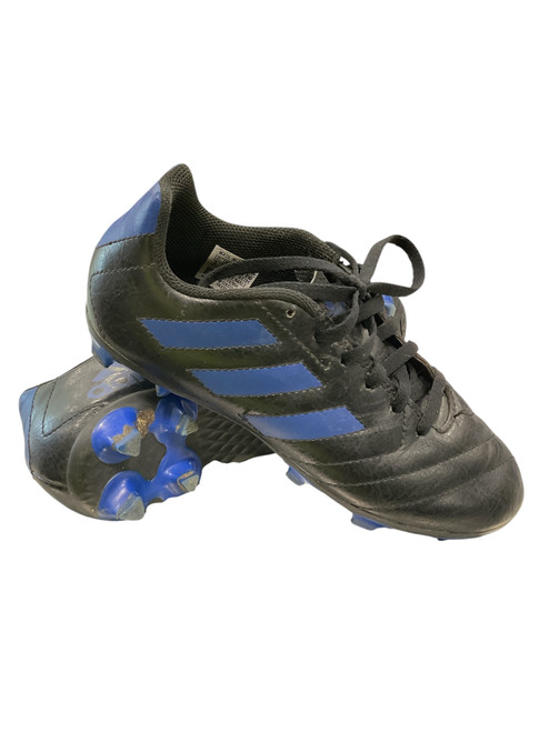Vist Large View of Product Image Which is Used Adidas Soccer Cleats Black Junior 03