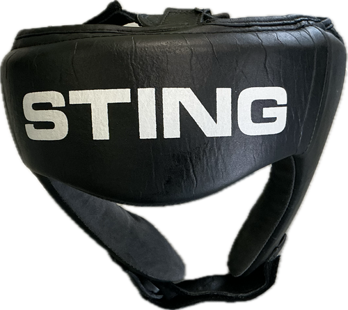 Vist Large View of Product Image Which is Used OPEN FACE HEAD GUARD Boxing Headgear Black