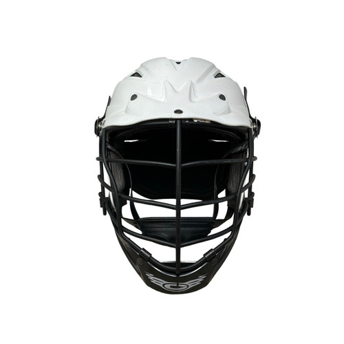 Vist Large View of Product Image Which is Used Cascade CPV-R Lacrosse Helmet White One Size