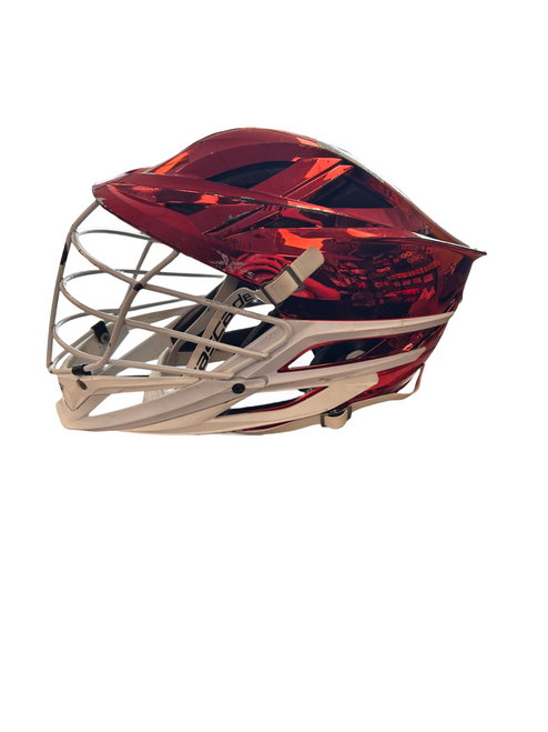 Vist Large View of Product Image Which is Used Cascade XRS Lacrosse Helmet Red One Size