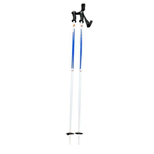 Vist Large View of Product Image Which is Used K2 SKI POLES Mens DH Ski Pole White 130 cm / 52 in