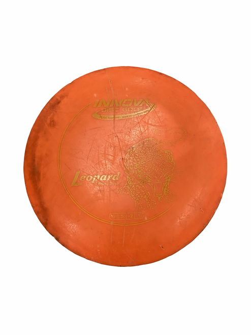 Vist Large View of Product Image Which is Used Innova LEAPORD Disc Golf Driver Orange
