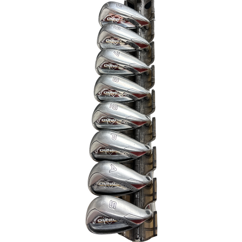 Vist Large View of Product Image Which is Used Callaway EDGE DIABLO Womens Iron Set Right Hand 5I-GW/AW
