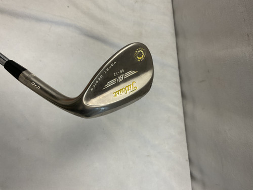 Vist Large View of Product Image Which is Used Titleist VOKEY SPIN MILLED Golf Wedge Mens RH 58 Degree
