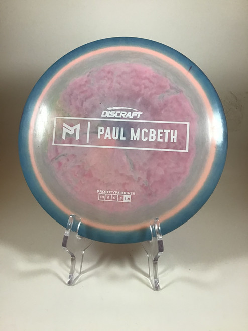 Vist Large View of Product Image Which is Used Discraft ESP ANAX Disc Golf Driver Pink 177g