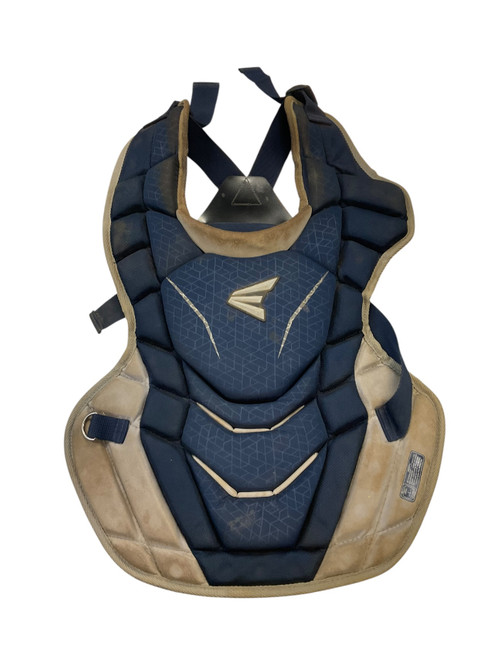 Vist Large View of Product Image Which is Used Easton GAMETIME INT Catchers Chest Protector Navy Blue Intermed