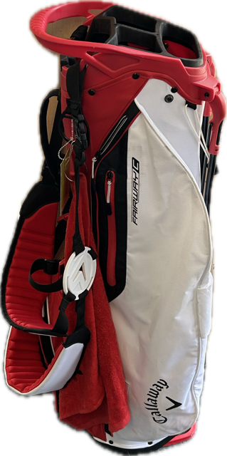 Vist Large View of Product Image Which is Used Callaway FAIRWAY C Mens Golf Stand Bag Red