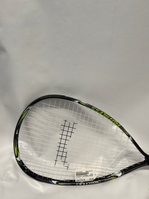 Vist Large View of Product Image Which is Used Slazenger SLAZENGER RACQUET Adult Tennis Racquet Black 4 5/8"