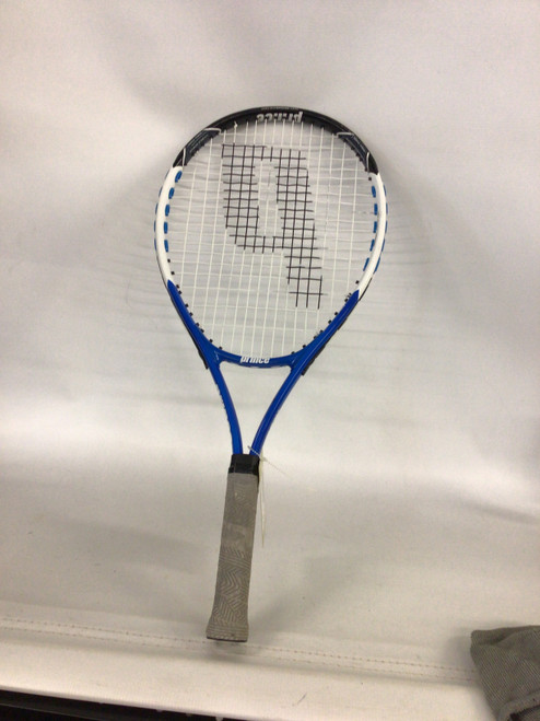 Vist Large View of Product Image Which is Used Prince AIRO Adult Tennis Racquet Royal Blue 4 5/8"