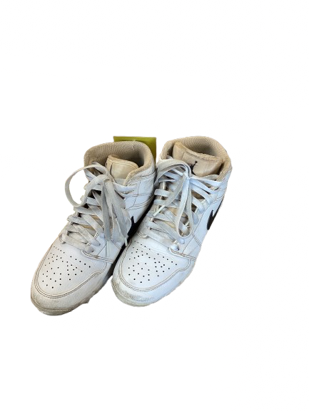 Vist Large View of Product Image Which is Used Nike JORDAN BB/SB Cleats White Junior 04