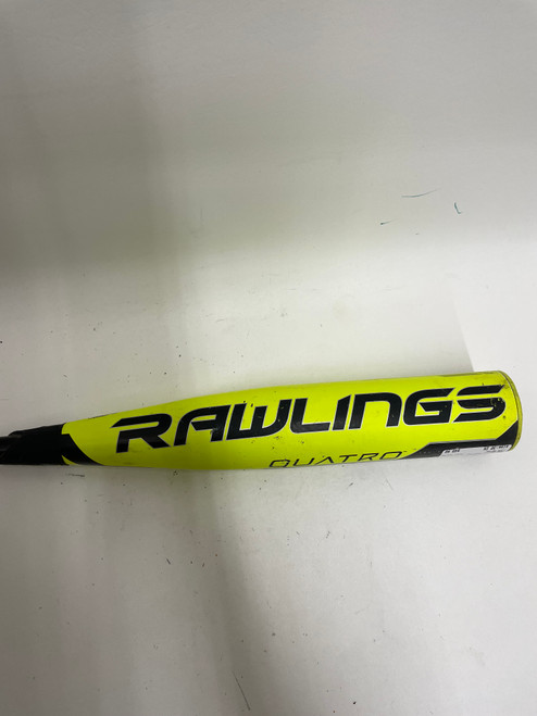 Vist Large View of Product Image Which is Used Rawlings QUATRO BB/SB USSSA 2 3/4 Bat 30"