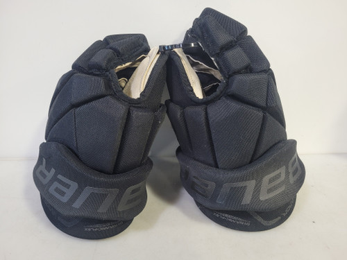 Vist Large View of Product Image Which is Used Bauer VAP X60 Senior Gloves Black 14"