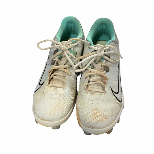Vist Large View of Product Image Which is Used Nike SOFTBALL BB/SB Cleats White Senior 10