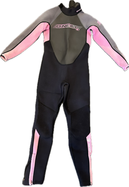 Vist Large View of Product Image Which is Used O'Neill Junior Full Wetsuit Pink JR 08